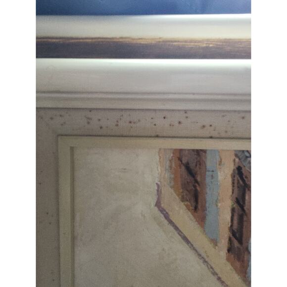 Ronni Pastorini Large Original Painting On Canvas Cityscape Signed Framed Art - Picture 9 of 11